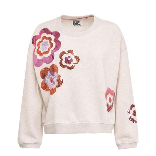 TheShirtProject Sweater Flower Dames
