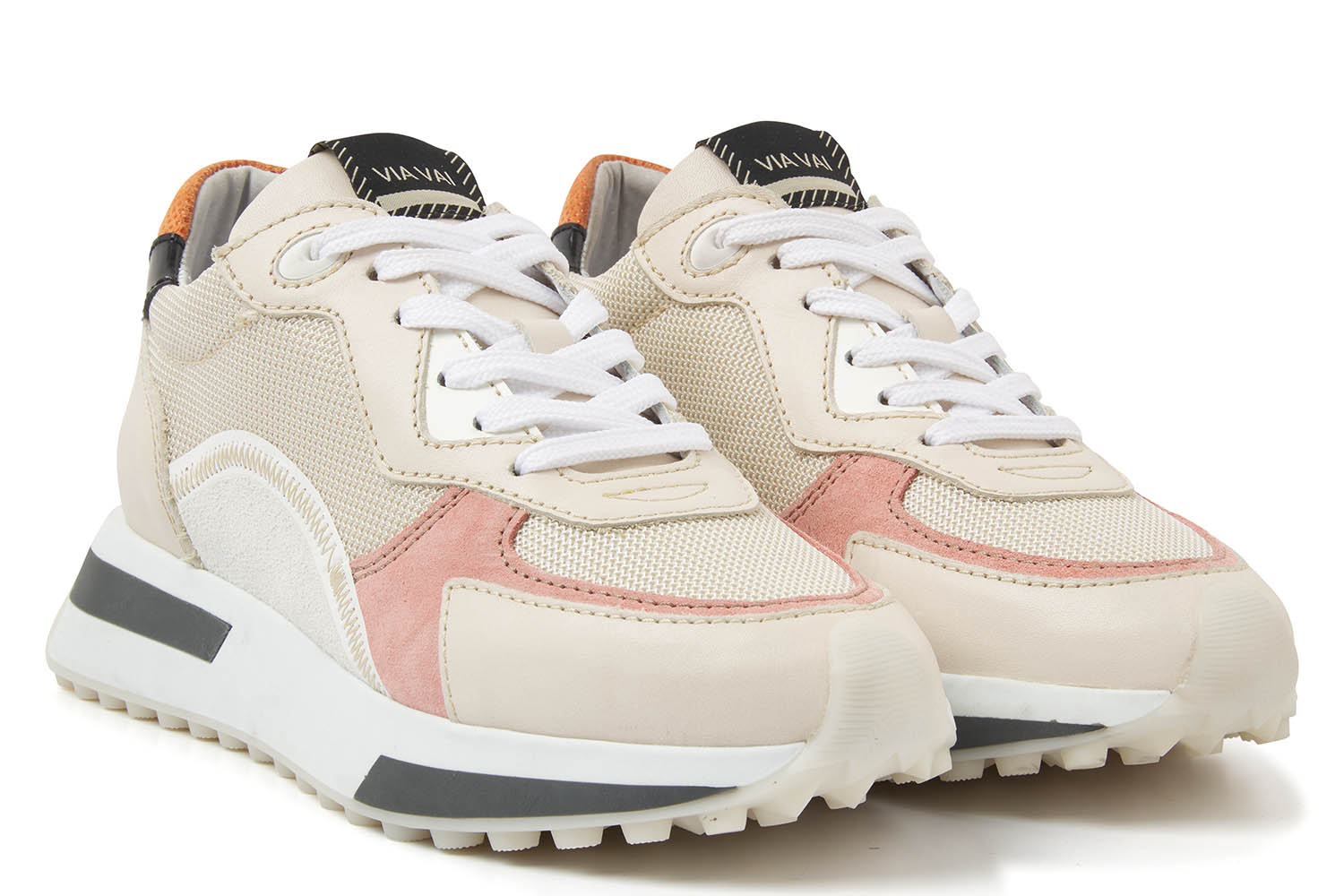 VIA VAI Posy Dames Sneaker | Strating Schoenen