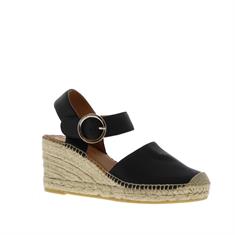 Viguera Dames Espadrille Leer