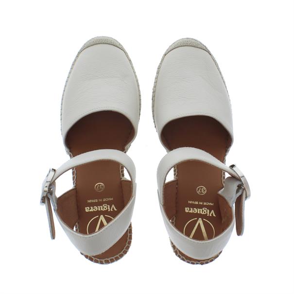 Viguera Dames Espadrille Leer