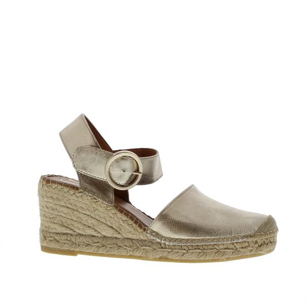 Viguera Dames Espadrille Leer