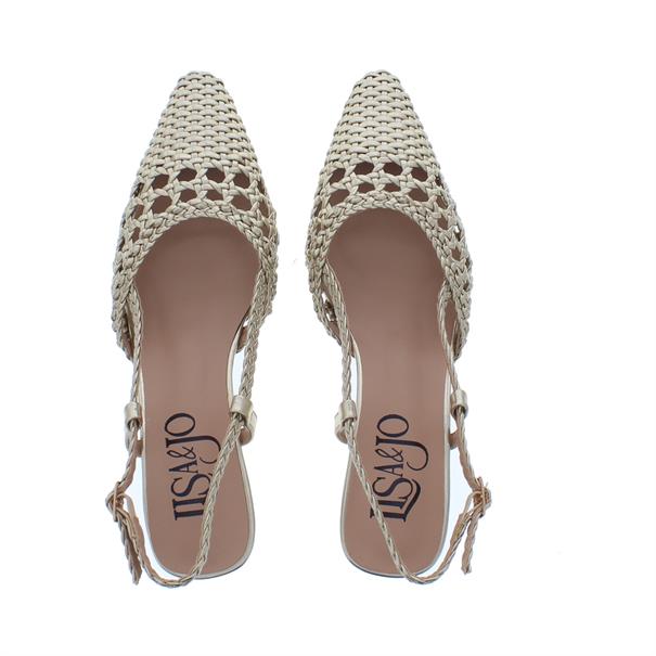 Waqi-1 Vlecht Slingback