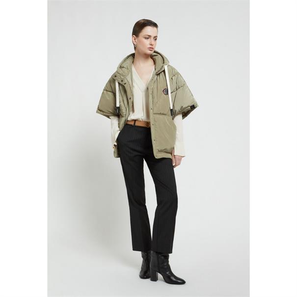 Way Out Puffer Cape