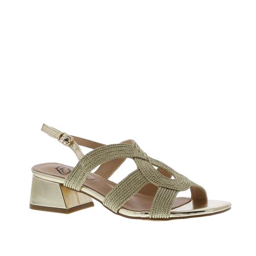 Wazka Sandaal Hak Vlecht