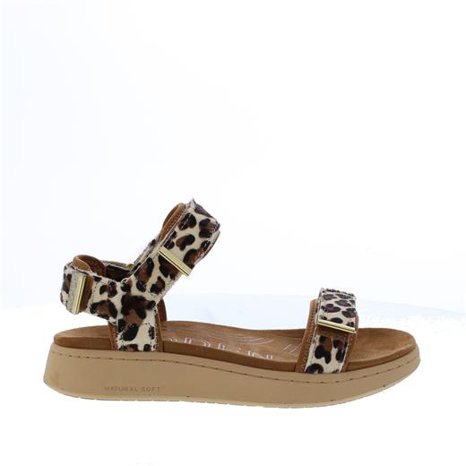 Woden Line Animal Dames Sandaal