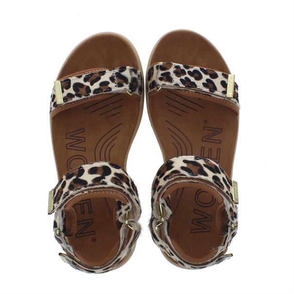 Woden Line Animal Dames Sandaal