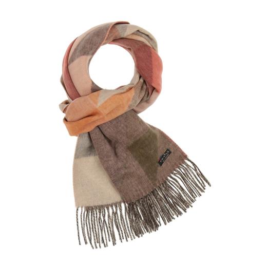 Zachte Sjaal Grafisch Patroon