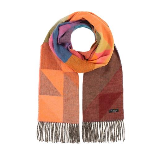 Zachte Sjaal Grafisch Patroon